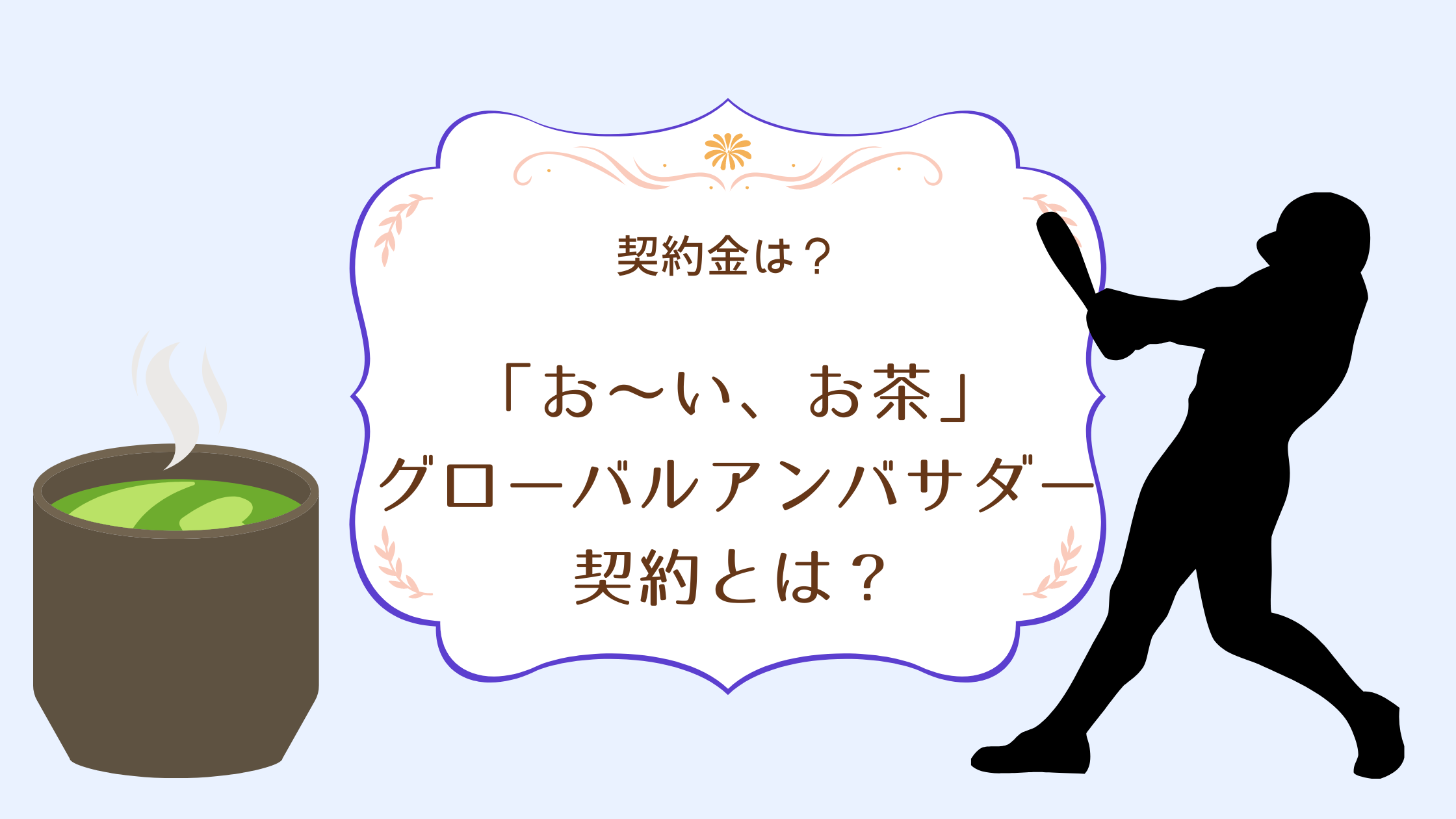 伊藤園・グローバルアンバサダー契約とは